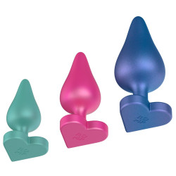 ROMP by WOW TECH Kit de 3 Plugs en silicone Luster